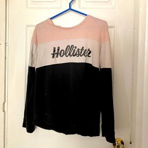 Colourblock long sleeved tee